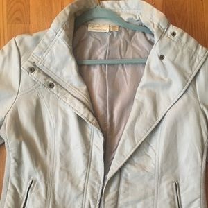 RD style Faux Leather Jacket Great for Layering!